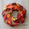 Autumn Craft Idea and Tutorial - Fall Wreath